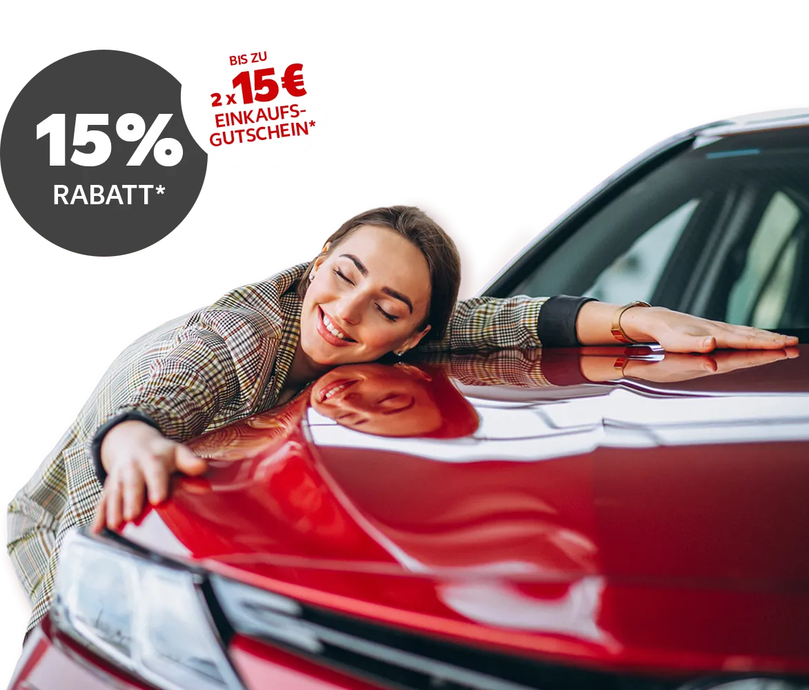 Kaufland Autoversicherung mit 15 % Rabatt und bis zu 2 x 15€ Einkaufsgutschein